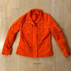 Ralph Lauren orange nylon jacket